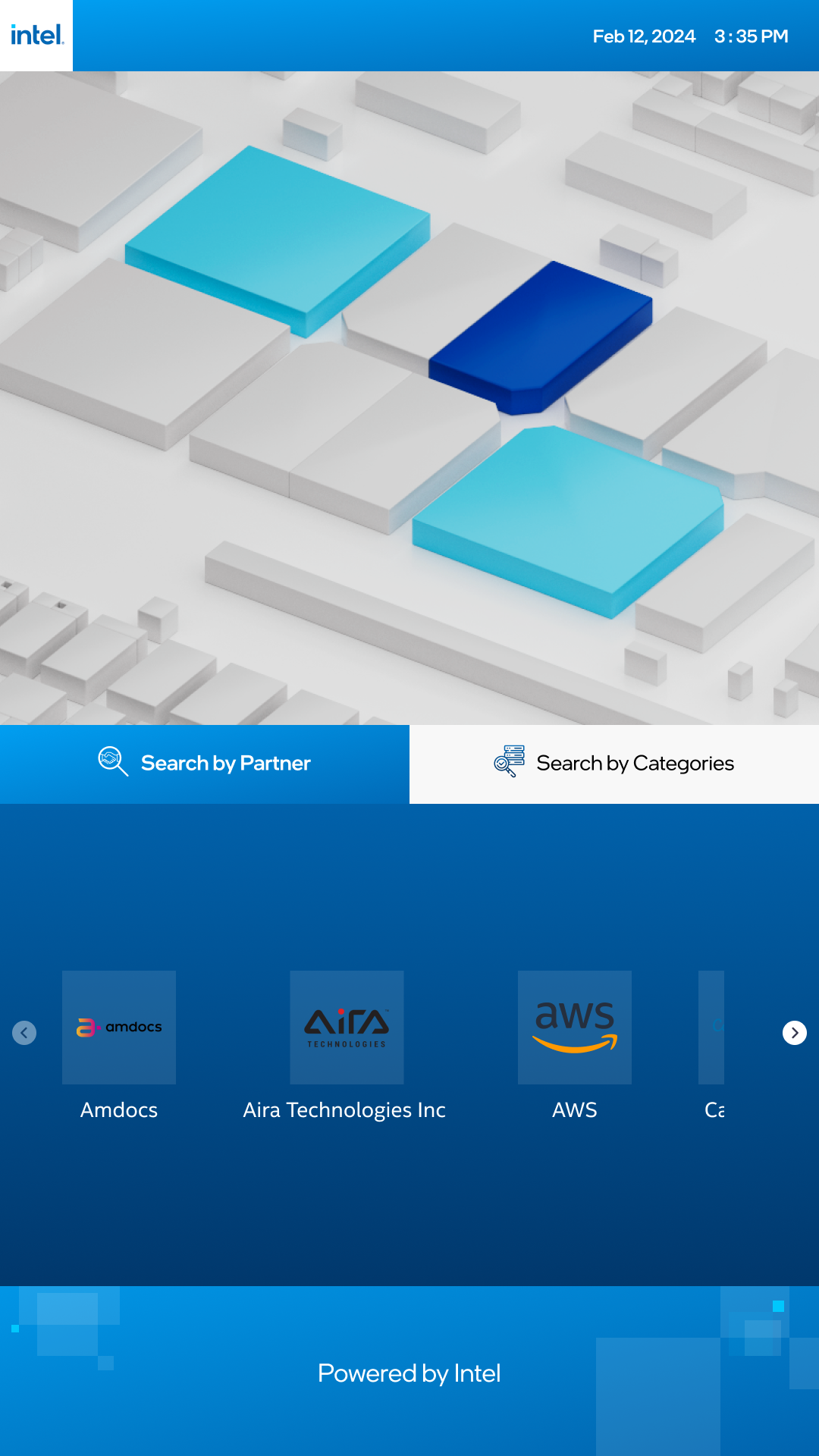 Intel Kiosk — Splash Screen 1